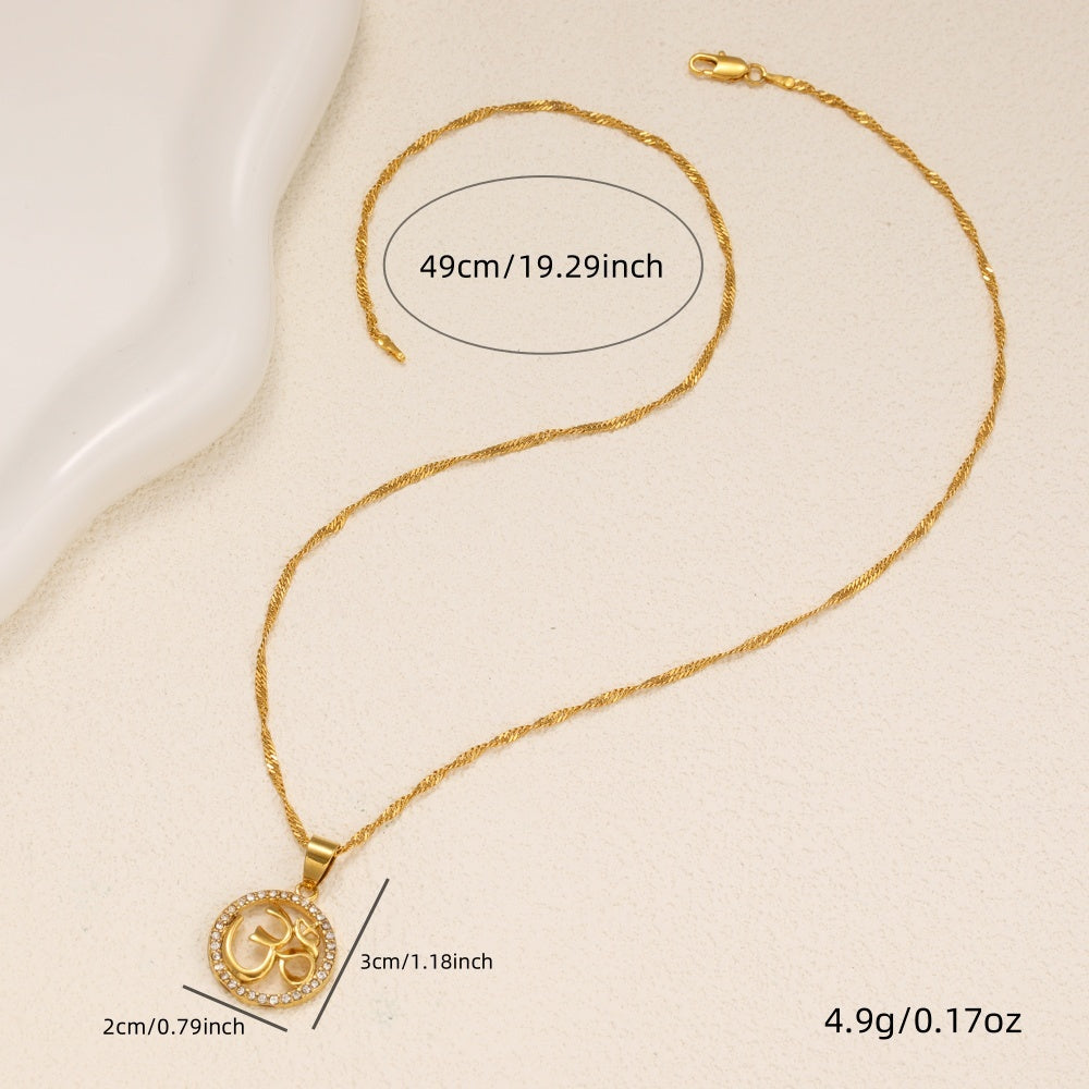 Mystic India OM™ Pendant in Gold