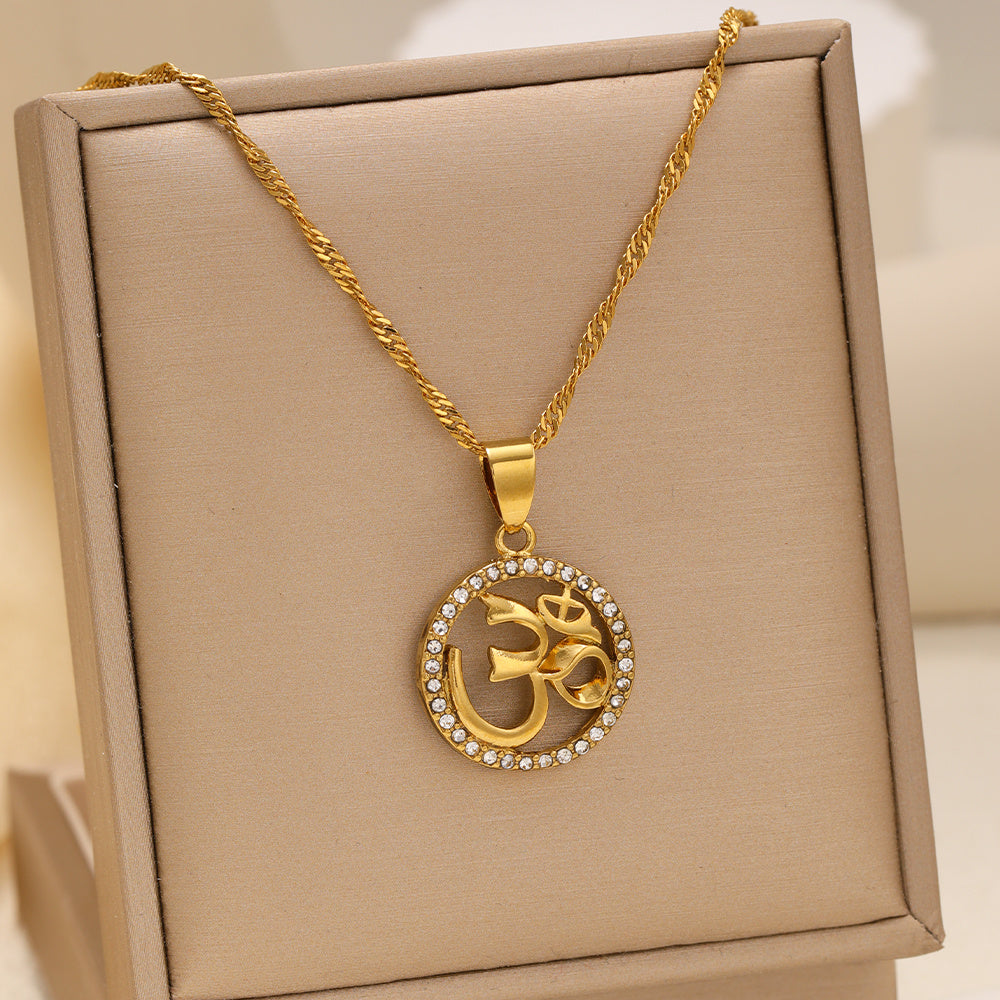 Mystic India OM™ Pendant in Gold