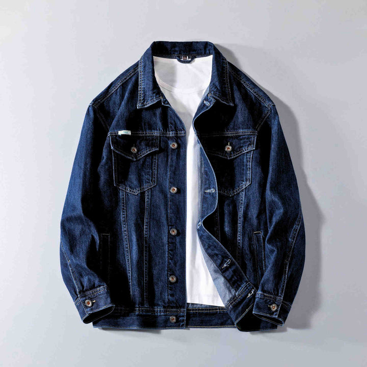 Vintage Rugged Denim Jacket